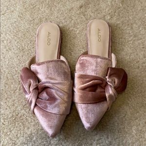 ALDO Velvet Slippers